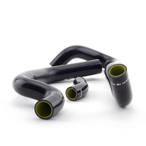 Hybrid Racing Silicone Radiator Hoses (06-11 Civic Si) Black HYB-RAH-01-10