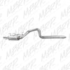 MBRP 05-09 Ford Mustang GT 4.6L Dual Split Rear Race Version AL/ 3in Cat Back Exhaust System