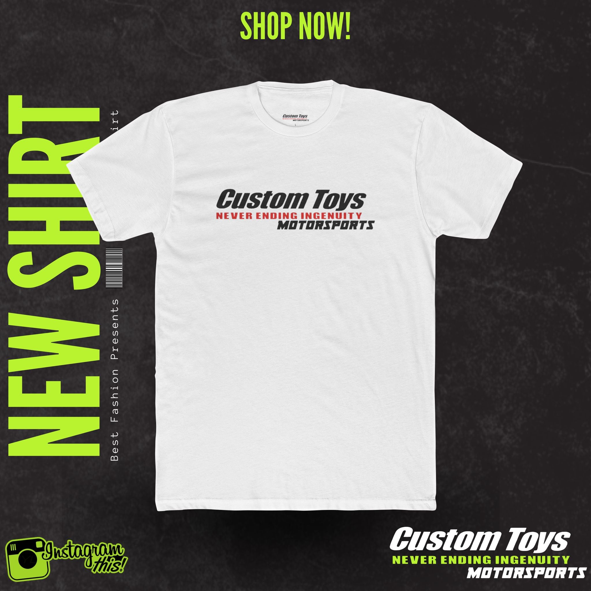 Custom Toys Logo Crewneck Shirt
