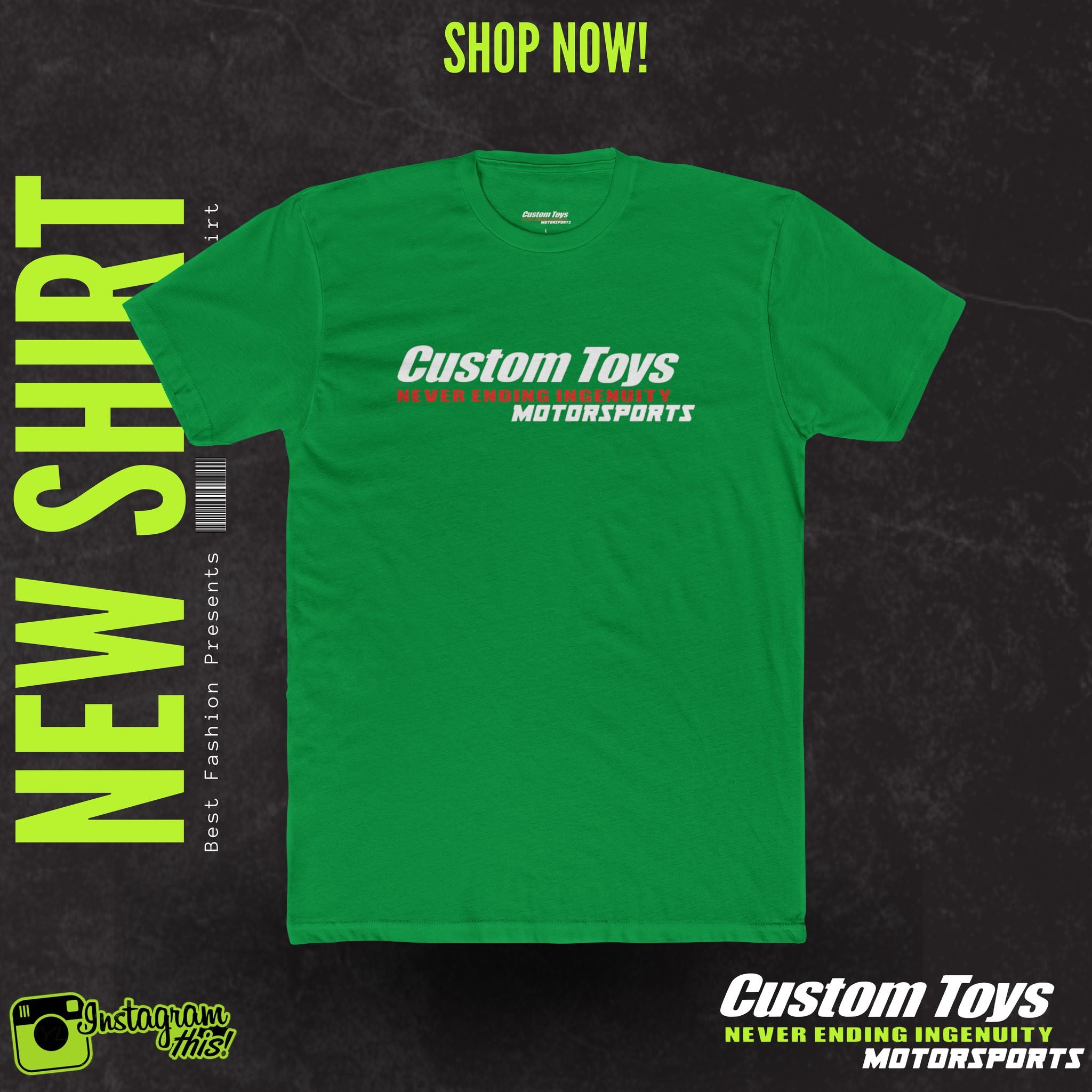 Custom Toys Logo Crewneck Shirt