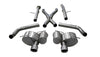 Corsa 2012-2021 Jeep Grand Cherokee SRT 2.75in Dual Rear Xtreme Cat-Back Exhaust