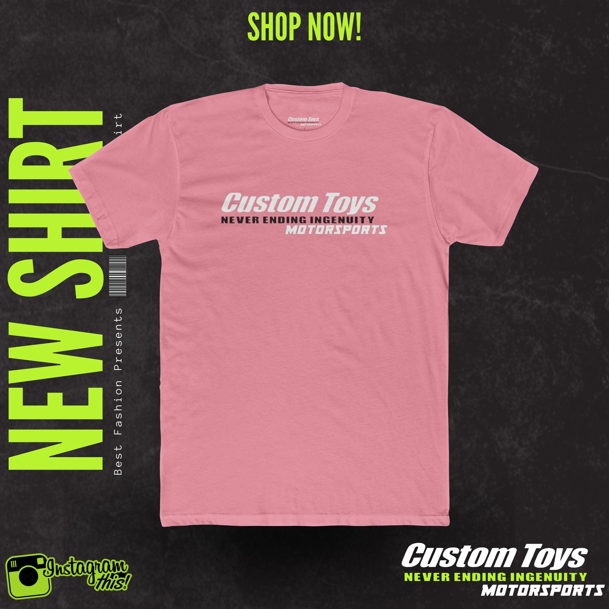 Custom Toys Logo Crewneck Shirt