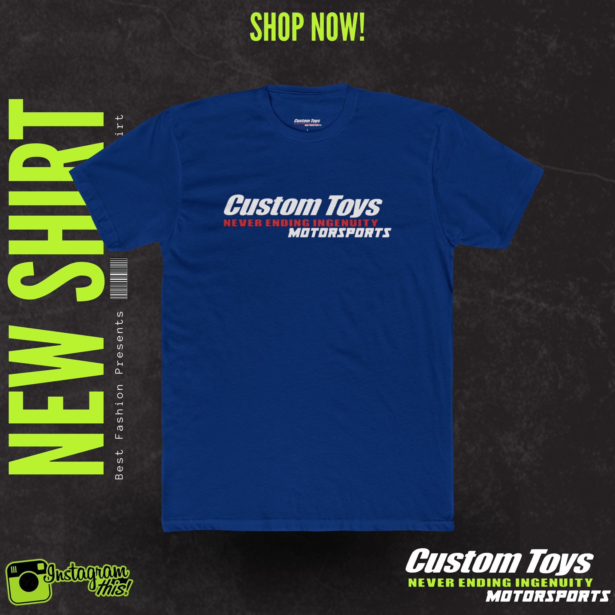 Custom Toys Logo Crewneck Shirt