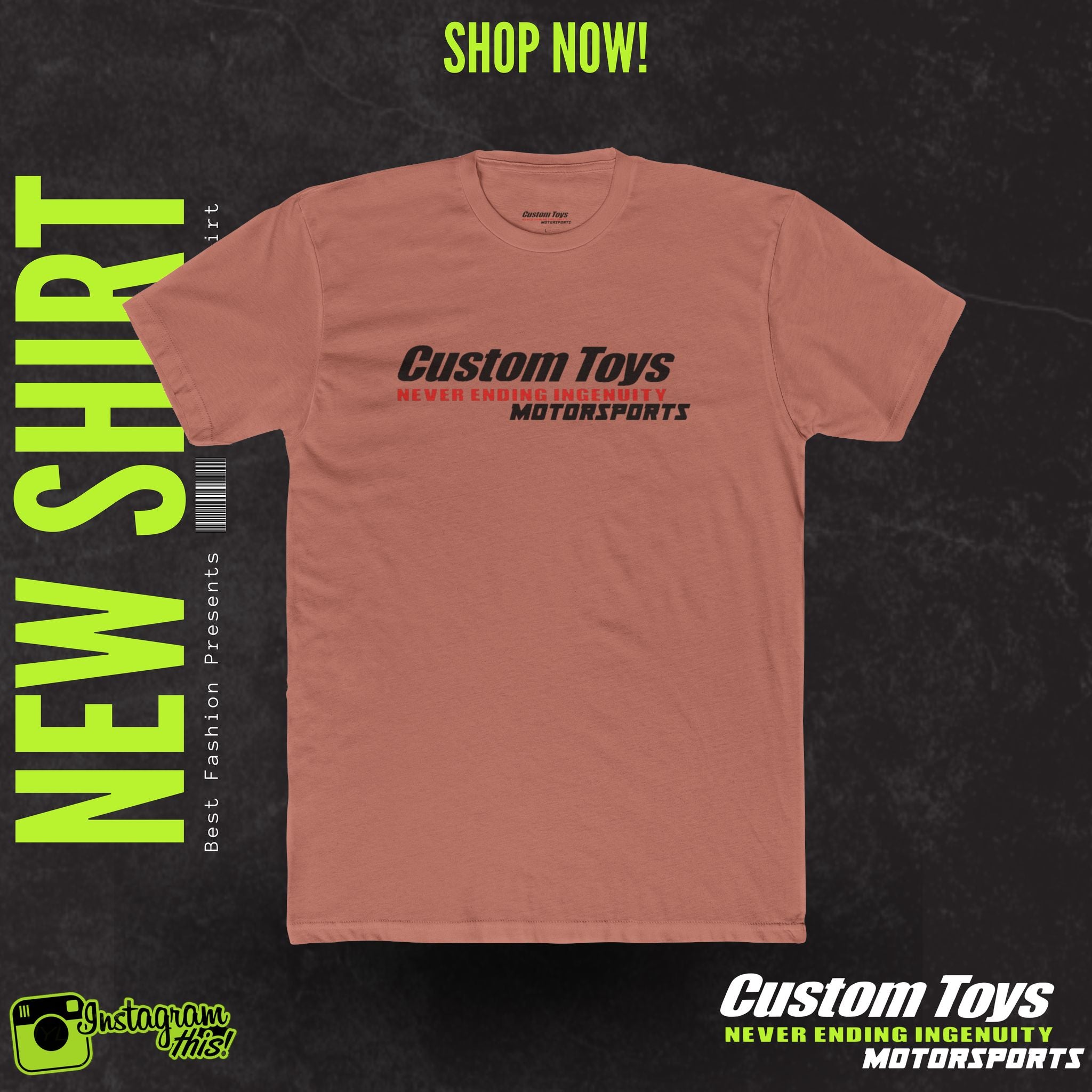 Custom Toys Logo Crewneck Shirt