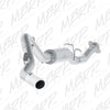 MBRP 07-10 Chevy/GMC 2500HD PU 6.0L V8 3.5in Single Side Exit Alum Cat Back Perf Exhaust