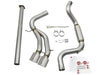 aFe POWER Takeda 3in 304 SS Cat-Back Exhaust w/ Polished Tips 13-17 Ford Focus ST L4-2.0L (t)