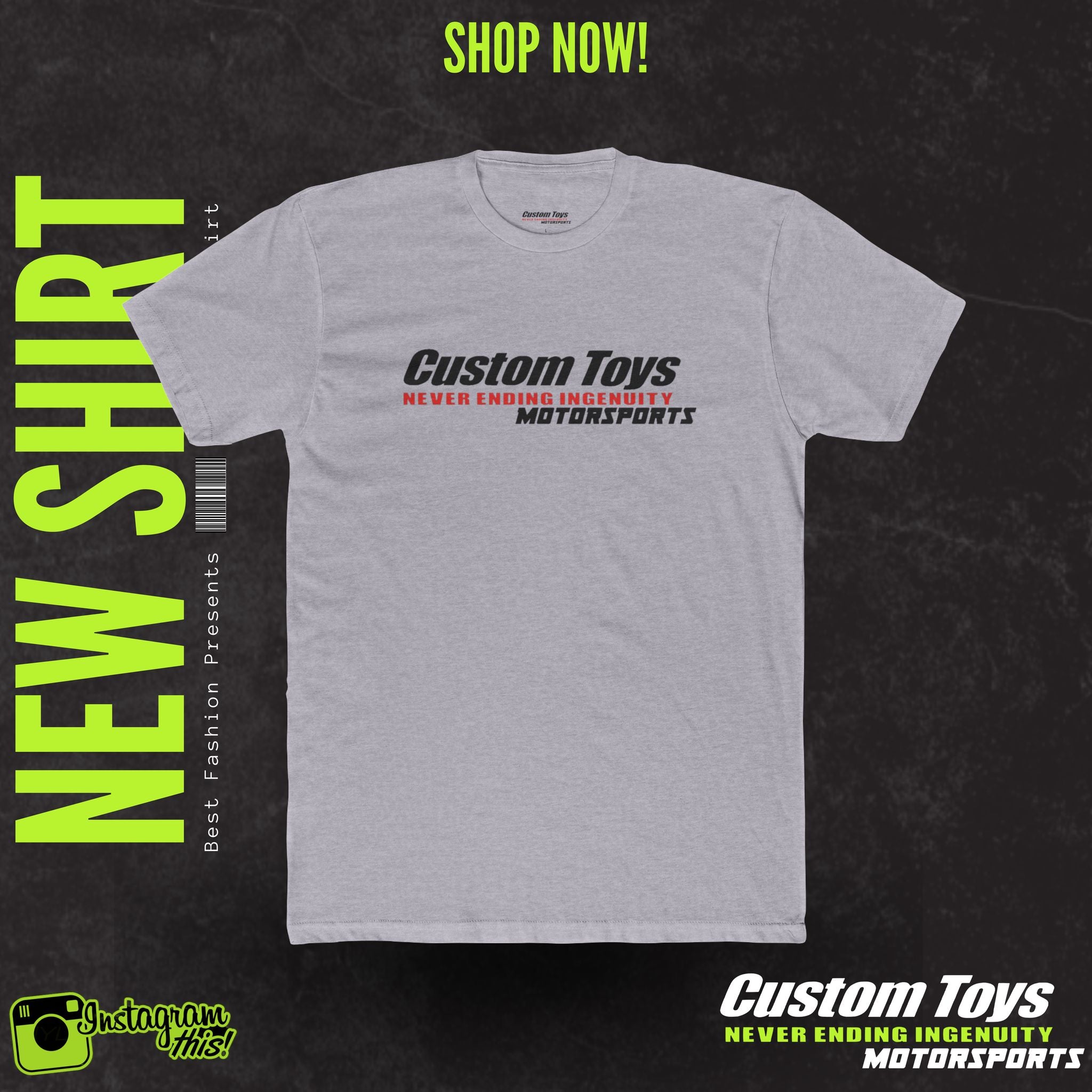 Custom Toys Logo Crewneck Shirt