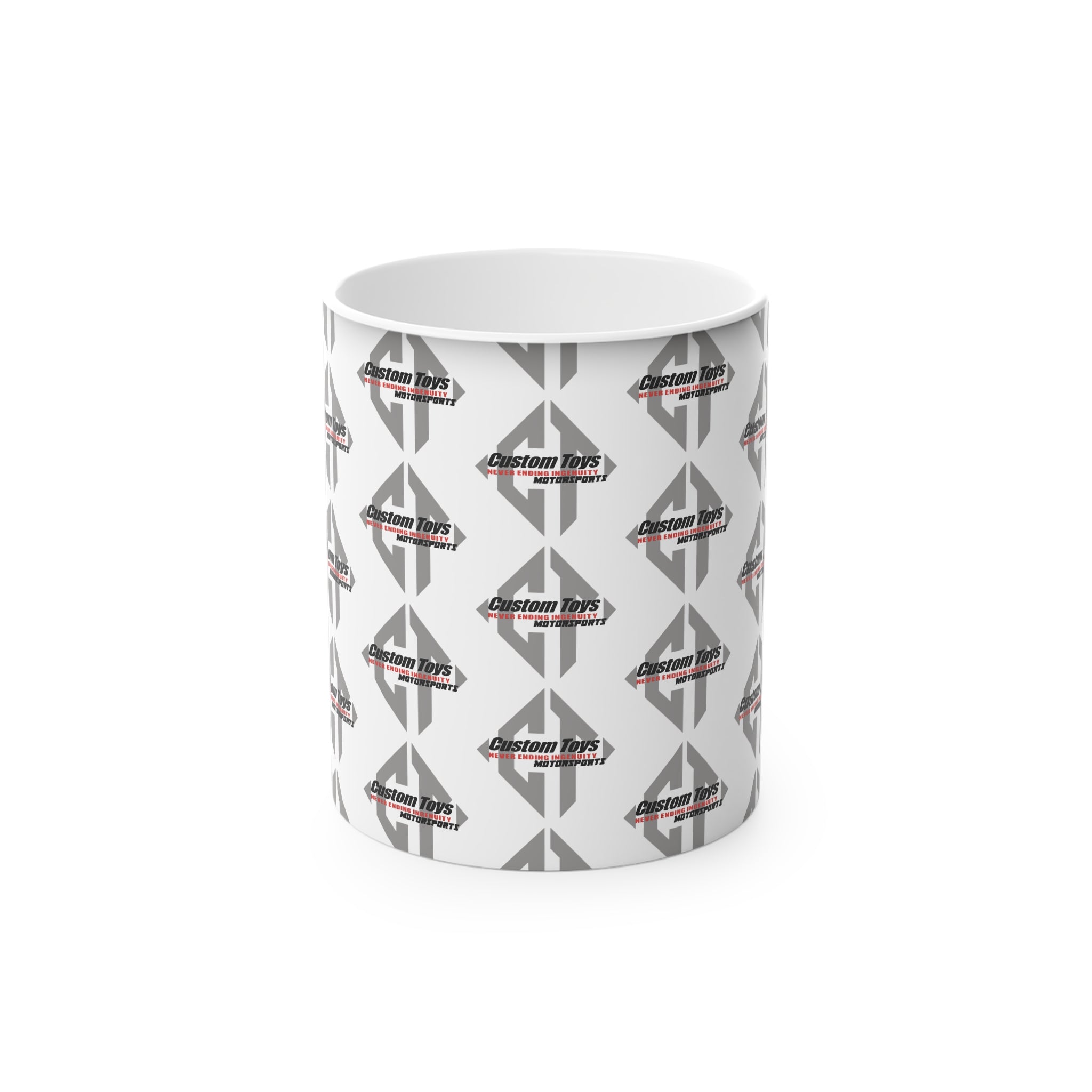 Color Morphing Mug - Motorsports Black to White