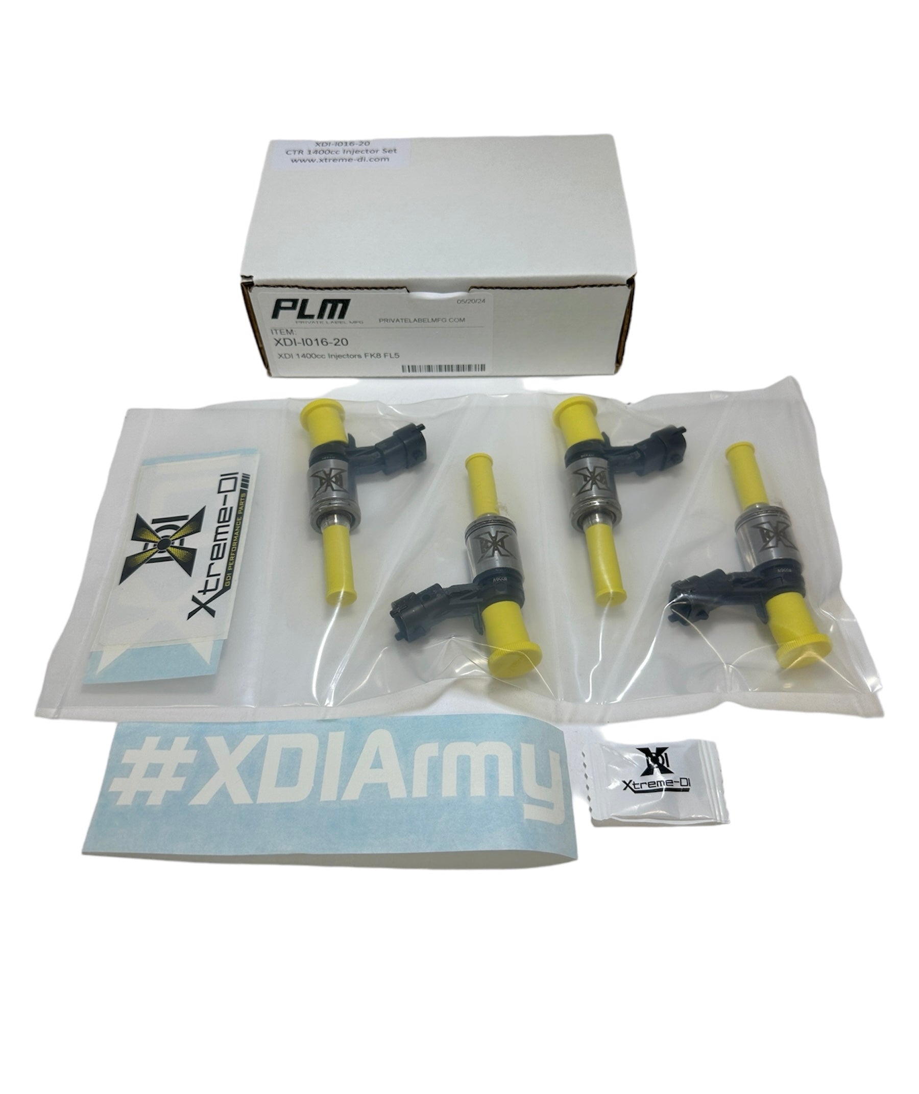XDI Fuel Injectors 1400cc - 17-24 Honda Civic Type R FK8 FL5