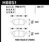 Hawk 15-16 Ford Focus ST Performance Ceramic Street Brake Pads