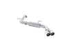 MBRP 21-24 Hyundai Elantra Aluminized Steel 3in Axle-Back Single Rear Exit with Dual Outlet Tip