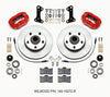 Wilwood Forged Dynalite-M Front Kit 11.00in 1 PC Rotor&Hub Red 67-69 Camaro 64-72 Nova Chevelle