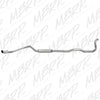 MBRP 88-93 Dodge 2500/3500 Cummins 4WD ONLY Turbo Back Single Side Exit Alum Exhaust System