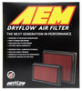 AEM 16-18 Acura ILX L4-2.4L F/l DryFlow Air Filter