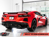 AWE Tuning 2020 Chevrolet Corvette (C8) Track Edition Exhaust - Quad Diamond Black Tips