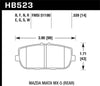 Hawk 06-10 Mazda Miata MX-5 DTC-30 Race Rear Brake Pads