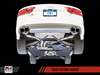 AWE Tuning Audi C7 / C7.5 S7 4.0T Track Edition Exhaust - Diamond Black Tips