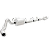 MagnaFlow Sys C/B 11-15 Ford Super Duty F250 6.2L EC CC, SS 3.5in Single Rear Pass Side Ext 5in Tip