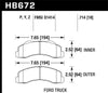 Hawk 10-14 Ford F-150 Front Super Duty Brake Pads