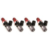 Injector Dynamics 1340cc Injectors-48mm Length - 11mm Gold Top/Denso And -204 Low Cushion (Set of 4)