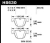 Hawk 04-10 BMW 535i/545i/550i / 04-10 645Ci/650i /02-09 745i/745Li/750  DTC-30 Race Rear Brake Pads