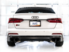 AWE Tuning 19-23 Audi C8 S6/S7 2.9T V6 AWD Track Edition Exhaust - Diamond Black Tips