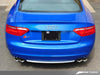 AWE Tuning Audi B8 S5 4.2L Touring Edition Exhaust System - Polished Silver Tips