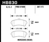 Hawk 13-16 Mercedes-Benz SL63 AMG/SL65 AMG Perfromance Ceramic Street Rear Brake Pads