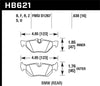 Hawk 08-11 BMW 128i / 10 BMW 323i / 07-11 BMW 328i / 07-11 BMW 328XI DTC-70 Race Rear Brake Pads