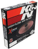 K&N X-Stream Top Filter Only 11in - Black