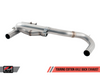 AWE Tuning BMW F3X 335i/435i Touring Edition Axle-Back Exhaust - Chrome Silver Tips (90mm)