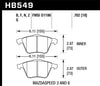 Hawk 07-08 Mazdaspeed3/06-07 Mazdaspeed6 HP+ Street Front Brake Pads