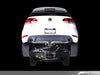 AWE Tuning Mk6 GTI Performance Catback - Chrome Silver Round Tips