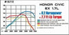 MagnaFlow Sys C/B Honda Civic 2001