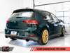 AWE Tuning VW MK7 GTI Track Edition Exhaust - Diamond Black Tips