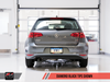 AWE Tuning VW MK7 Golf 1.8T Track Edition Exhaust w/Diamond Black Tips (90mm)