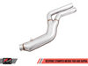 AWE Tuning 2020 Toyota Supra A90 Track Edition Exhaust - 5in Chrome Silver Tips