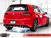 AWE Tuning MK7.5 Golf R Track Edition Exhaust w/Chrome Silver Tips 102mm