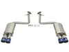 aFe Takeda 16-17 Lexus RC 200T 2.0L (t) 2in. SS Axle-Back Exhaust System w/Polished Blue Tips