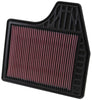 K&N Replacement Filter 11.438in O/S Length x 11.375in O/S Width x 1in H for 13 Nissan Altima 2.5L